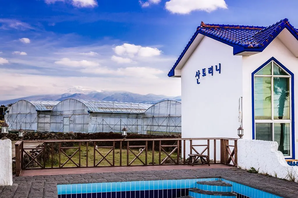 Santorini Pension Čedžu Prázdninový dům