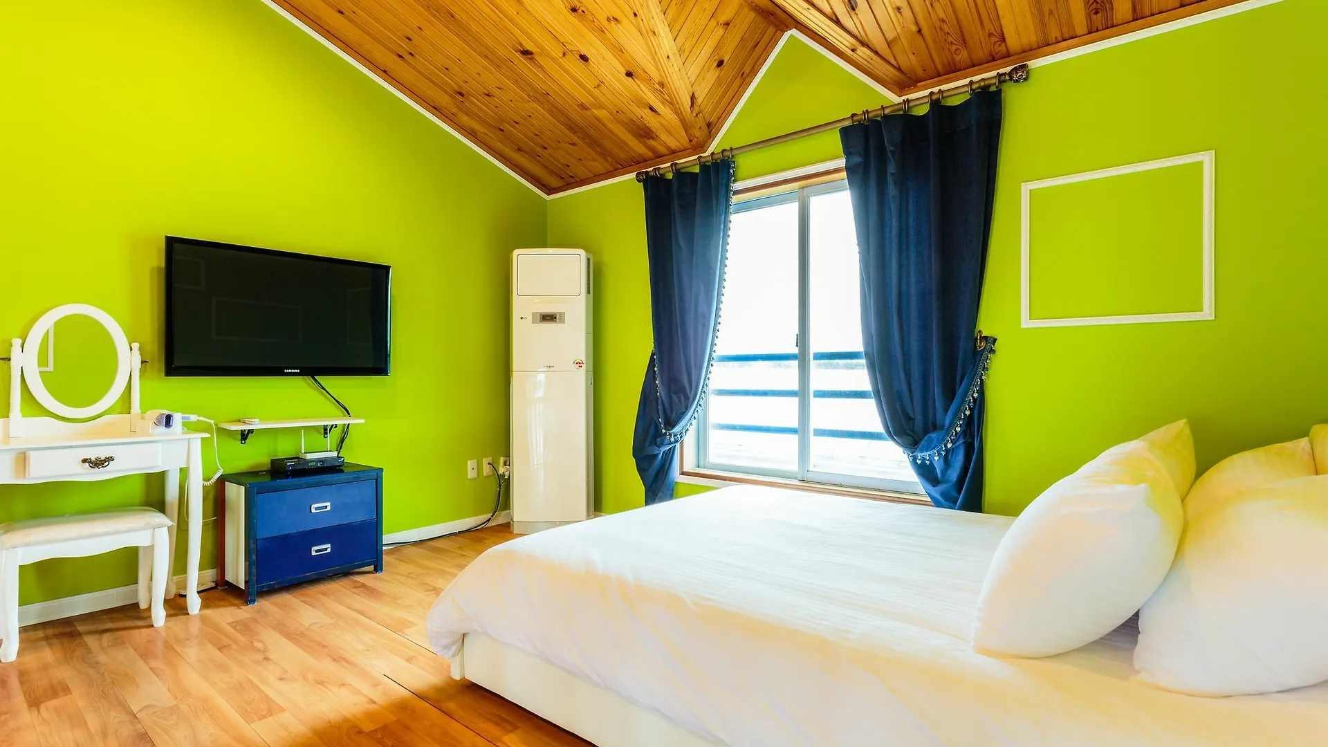 Prázdninový dům Santorini Pension Čedžu Jižní Korea