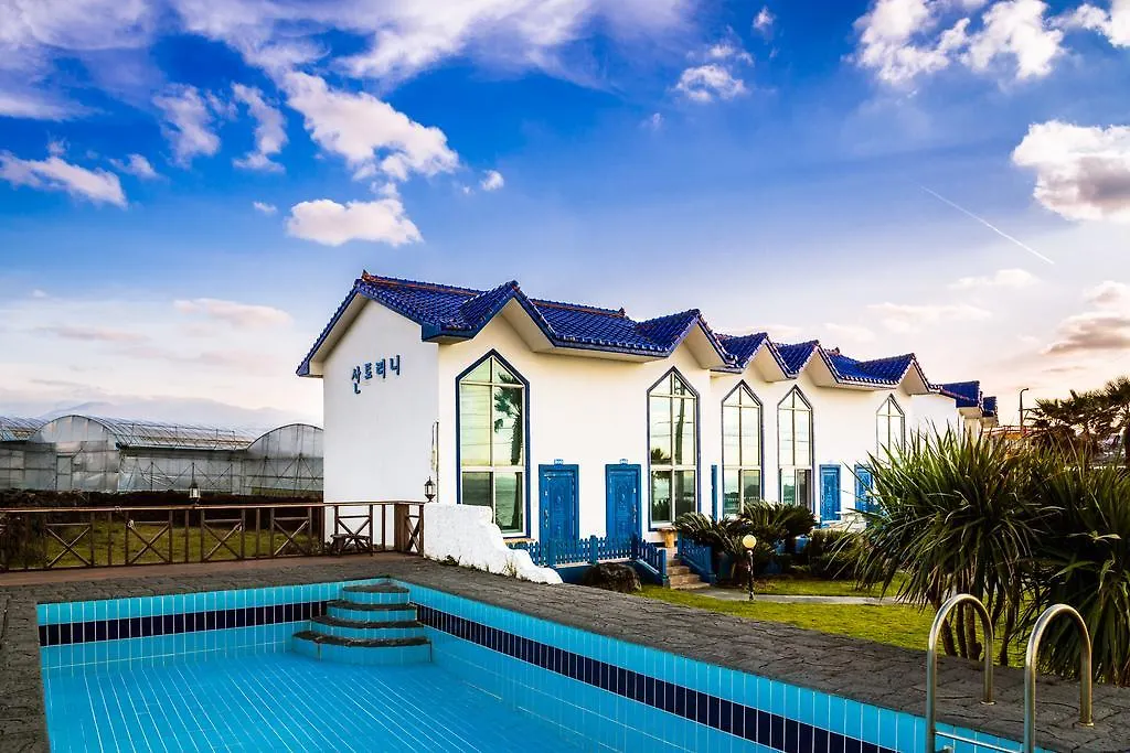 Semesterbostad Santorini Pension Jeju Sydkorea
