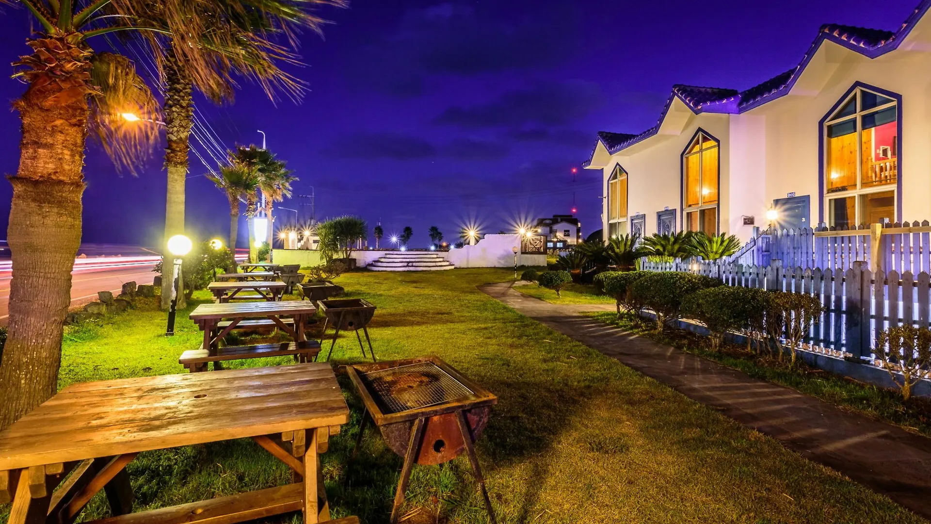 Santorini Pension Jeju Semesterbostad